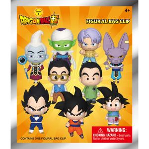 Monogram Dragon Ball Super 3D Foam Bag Clips - Series 1